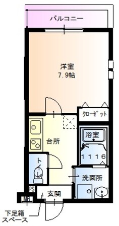 下新庄駅 徒歩5分 3階の物件間取画像